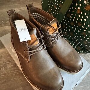 Buffalo David Bitton Brown Chukka Boots